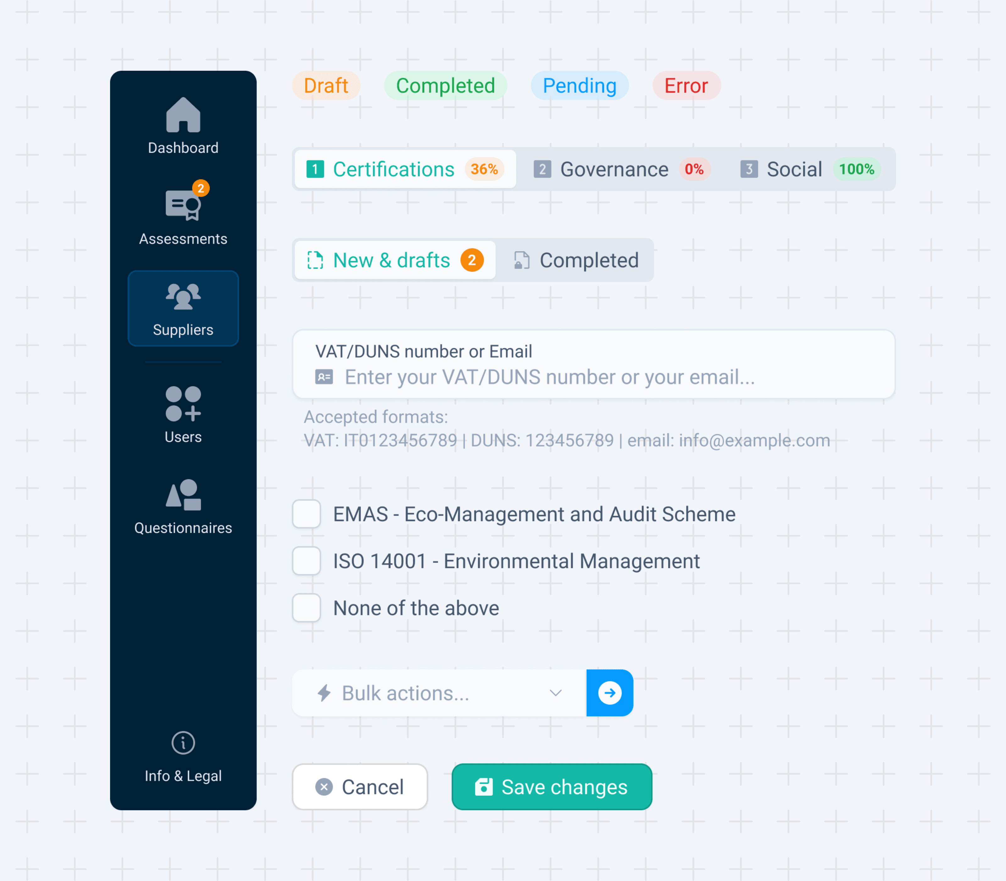 SML UI Components